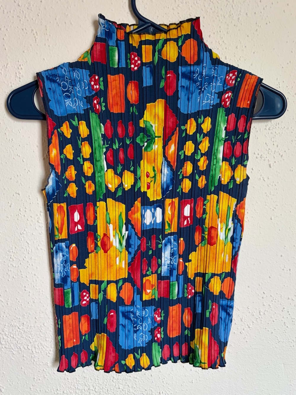 E.K. Designs Vintage Pleated Tank Top